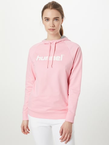 HummelSportska sweater majica - roza boja: prednji dio