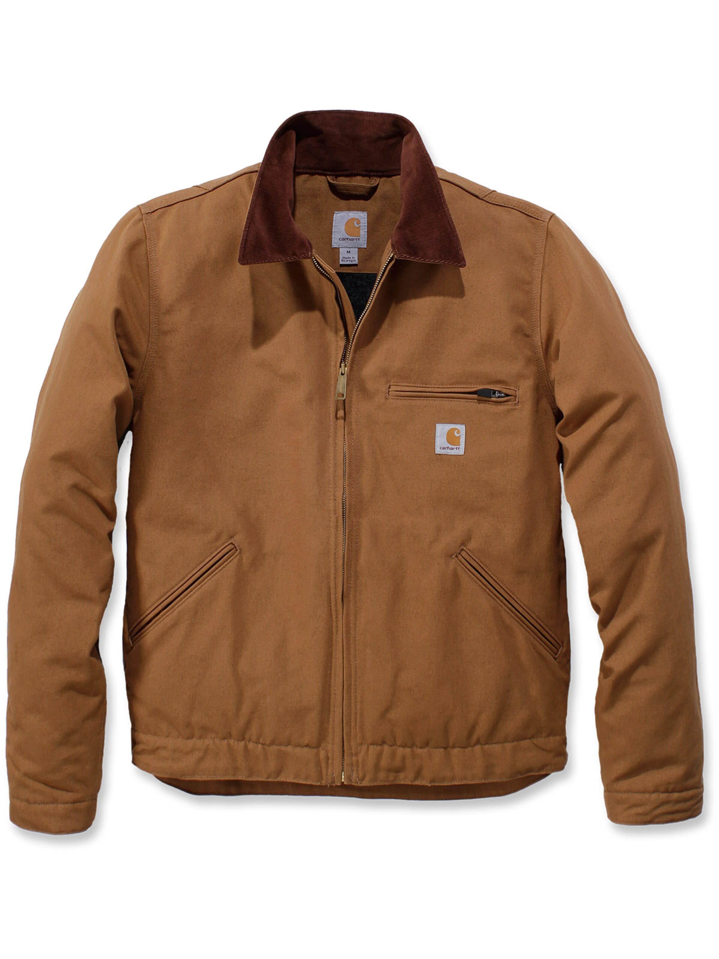 Carhartt WIP Übergangsjacke in Braun: Vorderseite