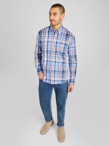 FYNCH-HATTON Regular Fit Hemd in Blau