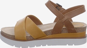 JOSEF SEIBEL Strap Sandals in Brown