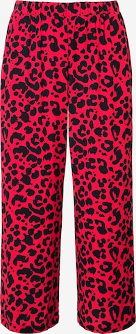 Angel of Style Wide leg Trousers in Red: front