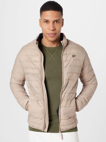 BLEND Between-Season Jacket 'Romsey' in Beige: front