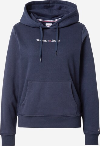 Tommy Jeans Sweatshirt in Blauw: voorkant