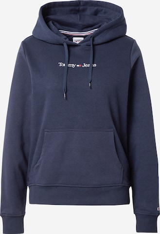 Tommy Jeans - Sudadera en azul: frente