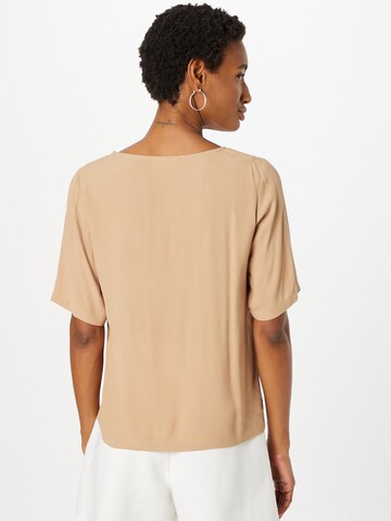 minimum Blouse 'ELVIRE' in Beige