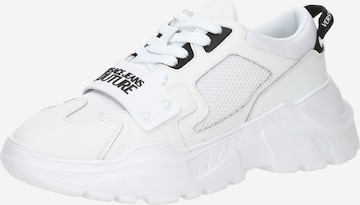 Versace Jeans Couture Platform trainers 'SPEEDTRACK' in White: front