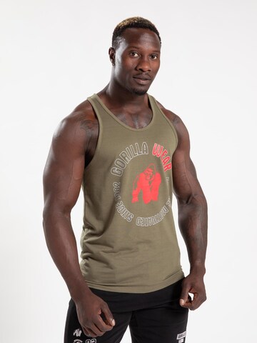 T-Shirt fonctionnel 'Lafayette' Gorilla Wear en vert : devant