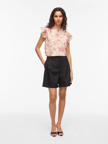 VILA - Blusa 'VILAURA' en beige