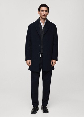 MANGO MAN Mantel 'Salford' in Blau