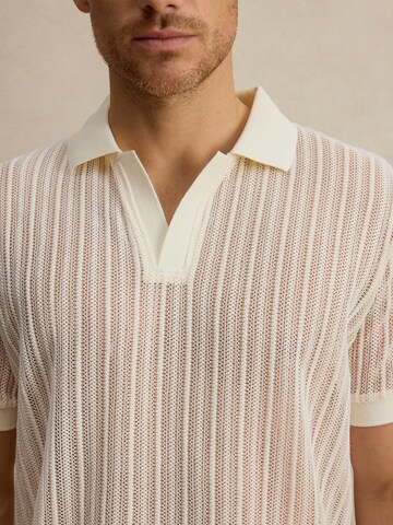 DAN FOX APPAREL Μπλουζάκι 'Hennes' σε μπεζ