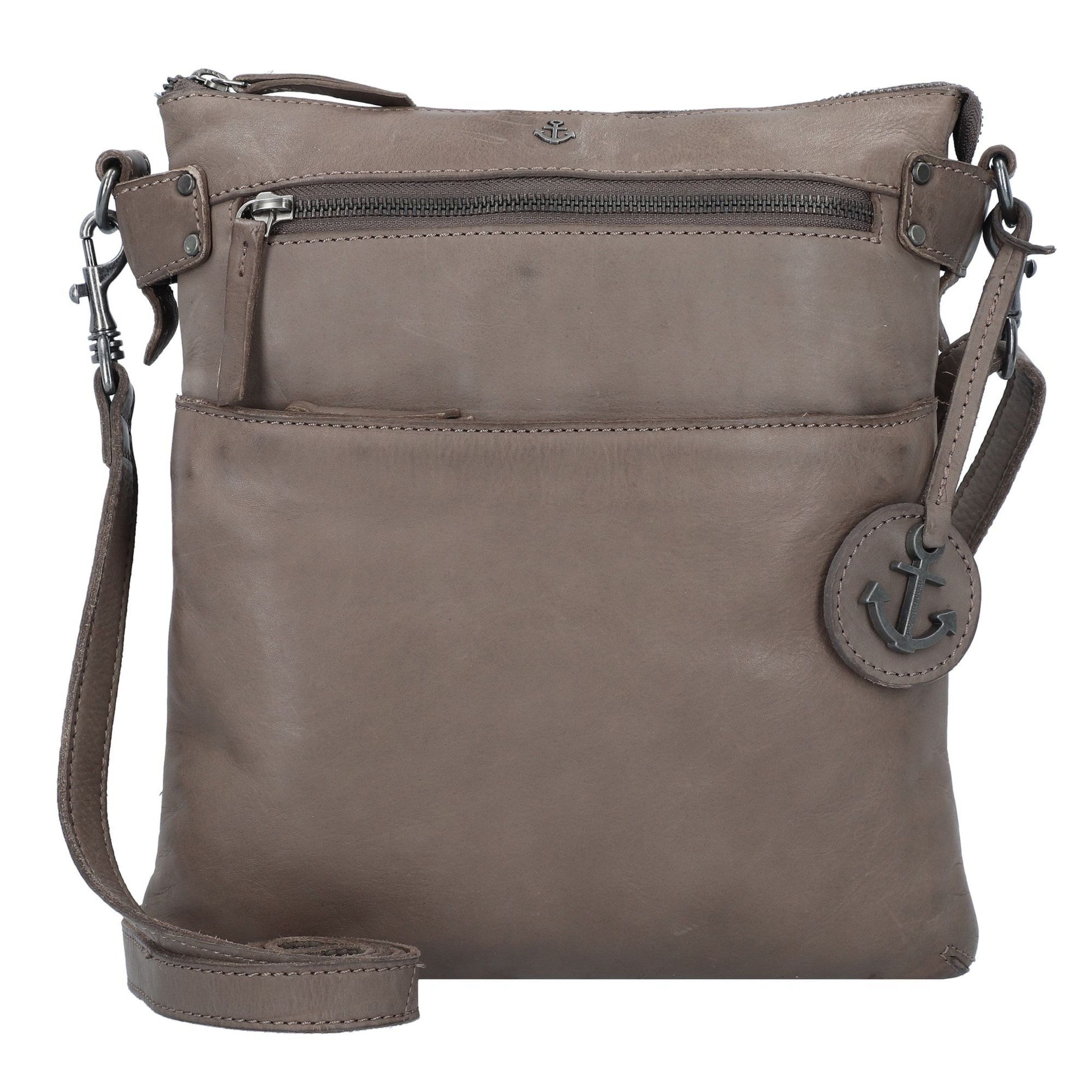 Harbour 2nd Umhängetasche 'Anchor Love Zora' in Grau: Vorderseite