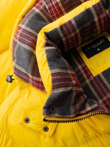 Ombre Winter jacket 'OM-Jahp-0205' in Yellow