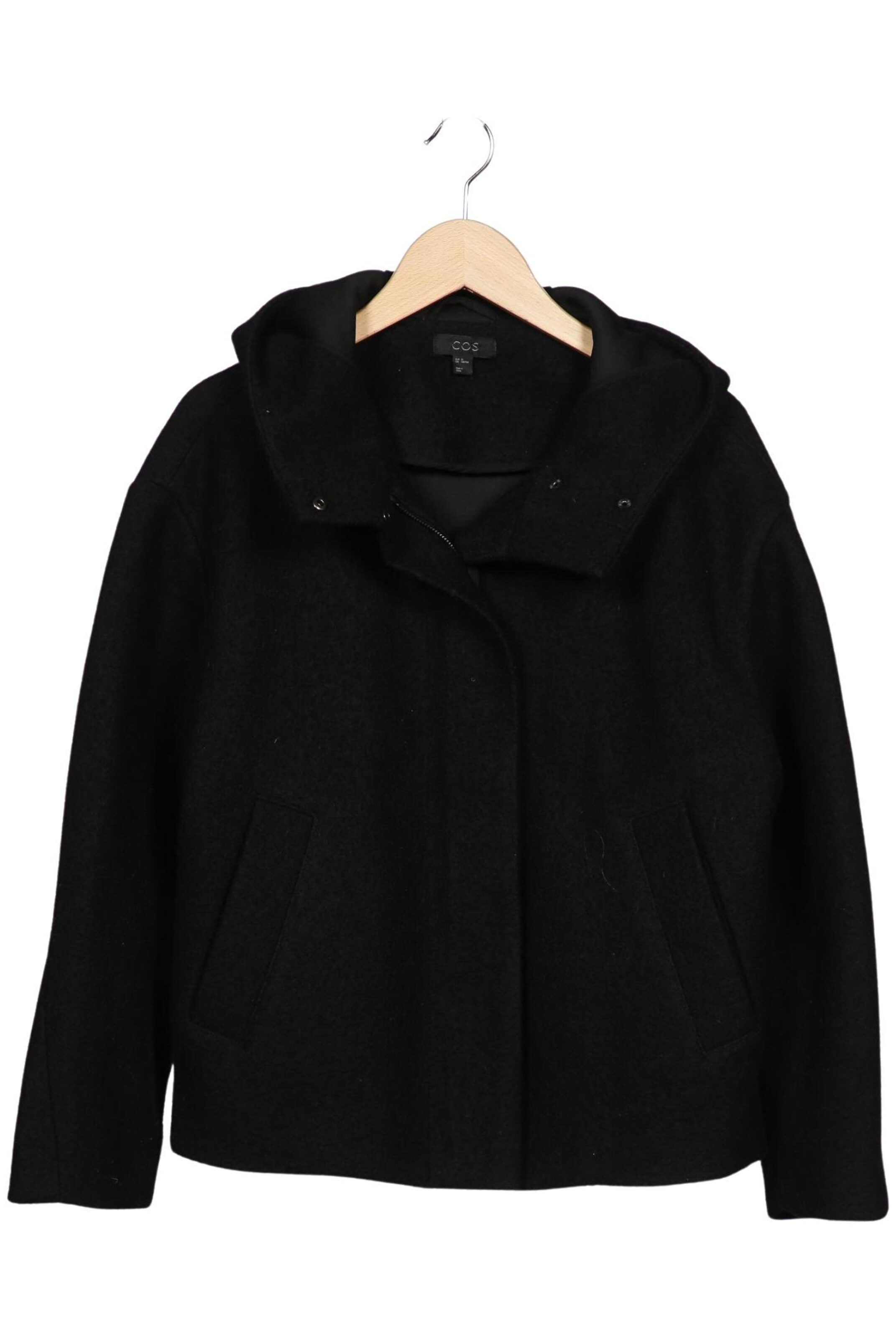 COS Jacket & Coat in XXS in Black: front
