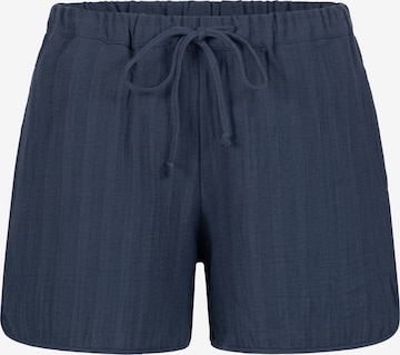 Erlich Textil Pyjamahose 'Fiona' in Blau: Vorderseite