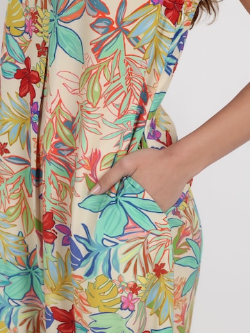 VICCI Germany Maxikleid mit wunderschönem mehrfarbigem Blumendruck in Mischfarben