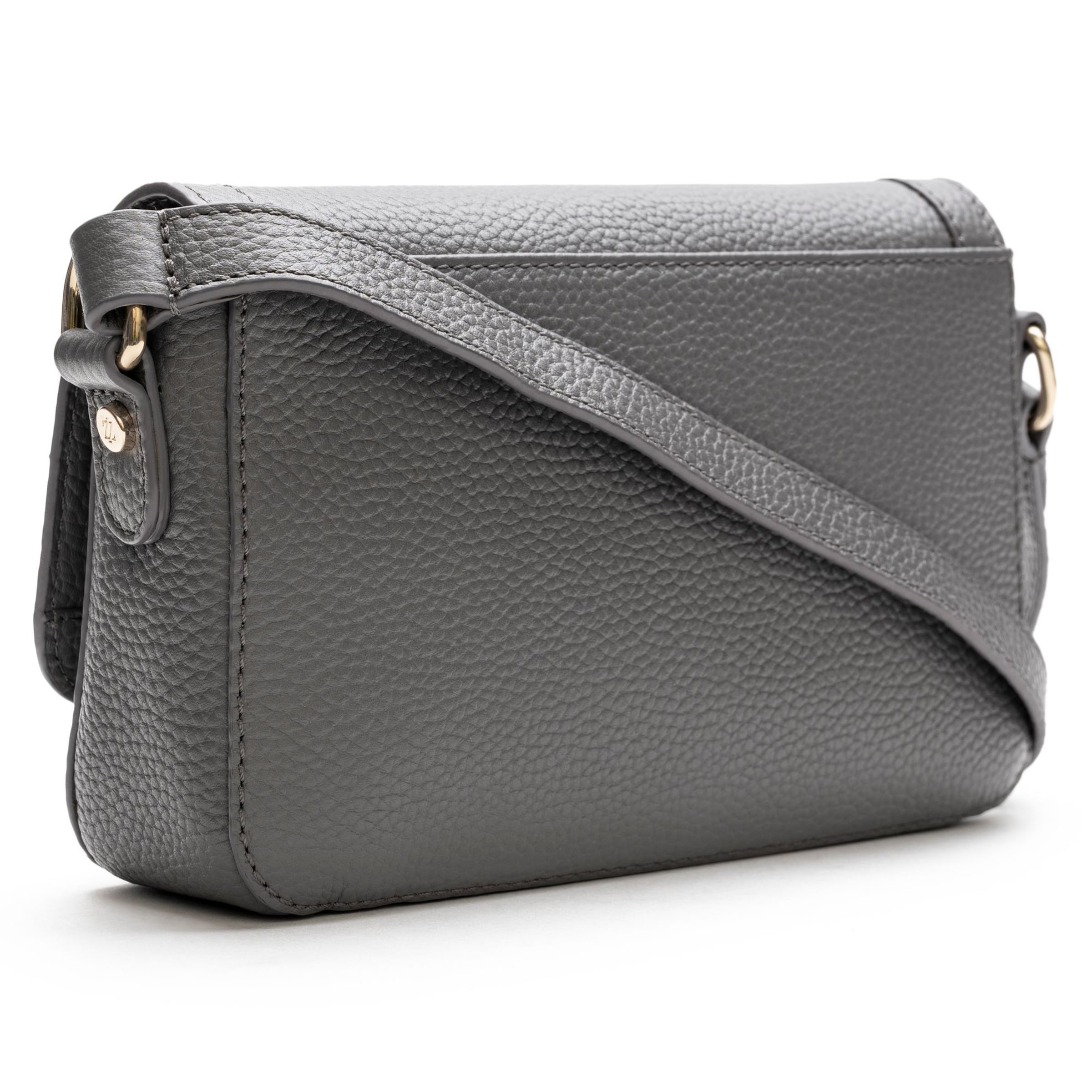 Borsa a tracolla 'Bologna' di Lazarotti in grigio