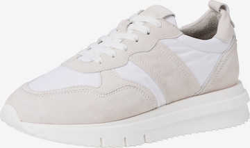 Baskets basses TAMARIS en beige : devant