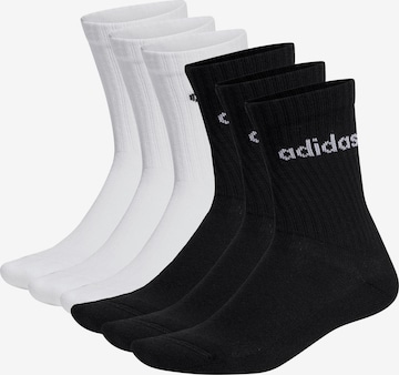 Chaussettes ADIDAS ORIGINALS en noir : devant