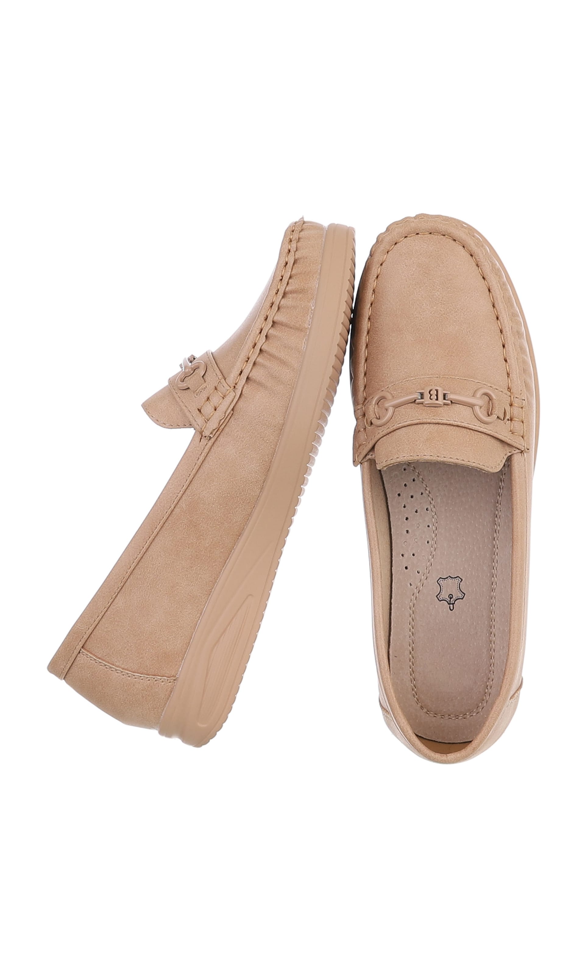 Ital-Design Moccasins in Brown