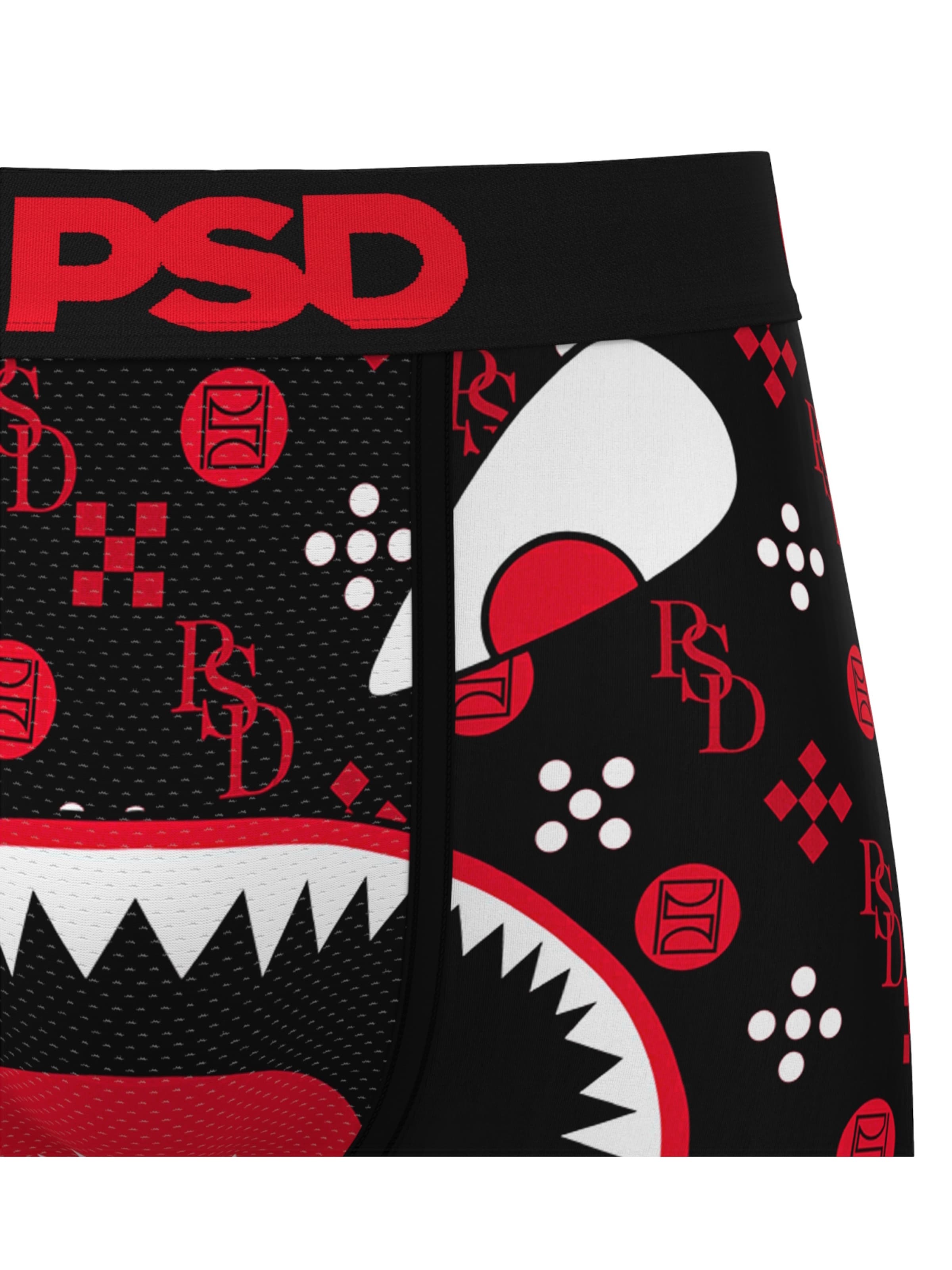Boxers 'Lux Red' PSD en mélange de couleurs