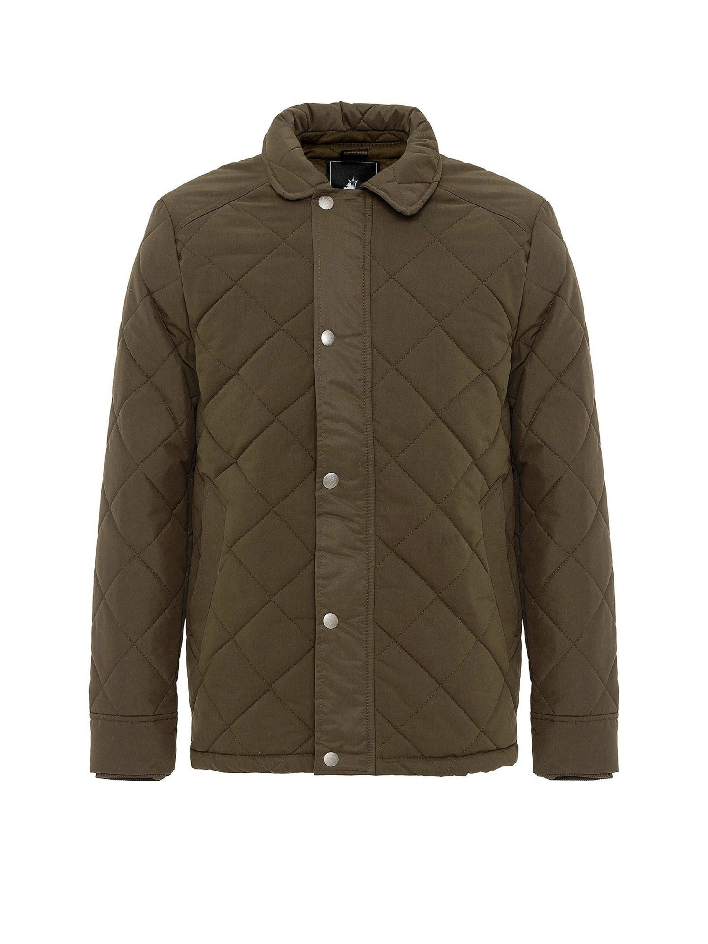 zaļš Daniel Hills Starpsezonu jaka: no priekšpuses