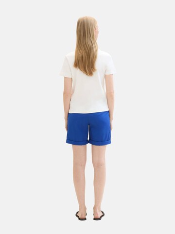 TOM TAILOR Regular Chino trousers in Blue