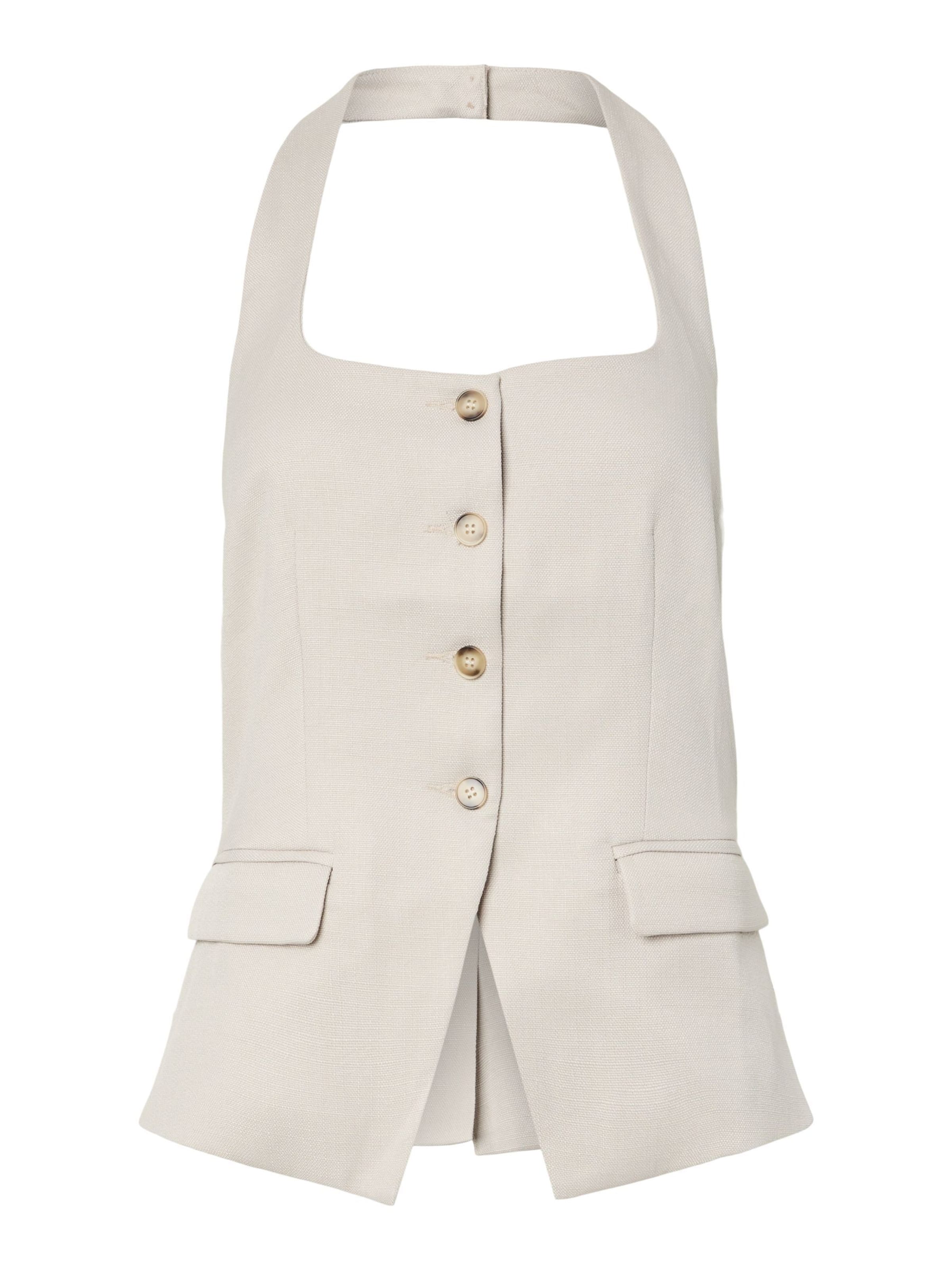 Gilet di YAS in grigio: frontale