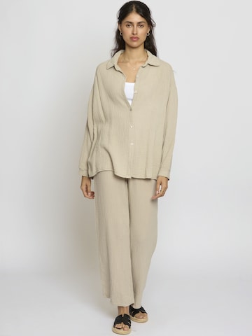 Chemisier 'Amelie' Lilavie en beige