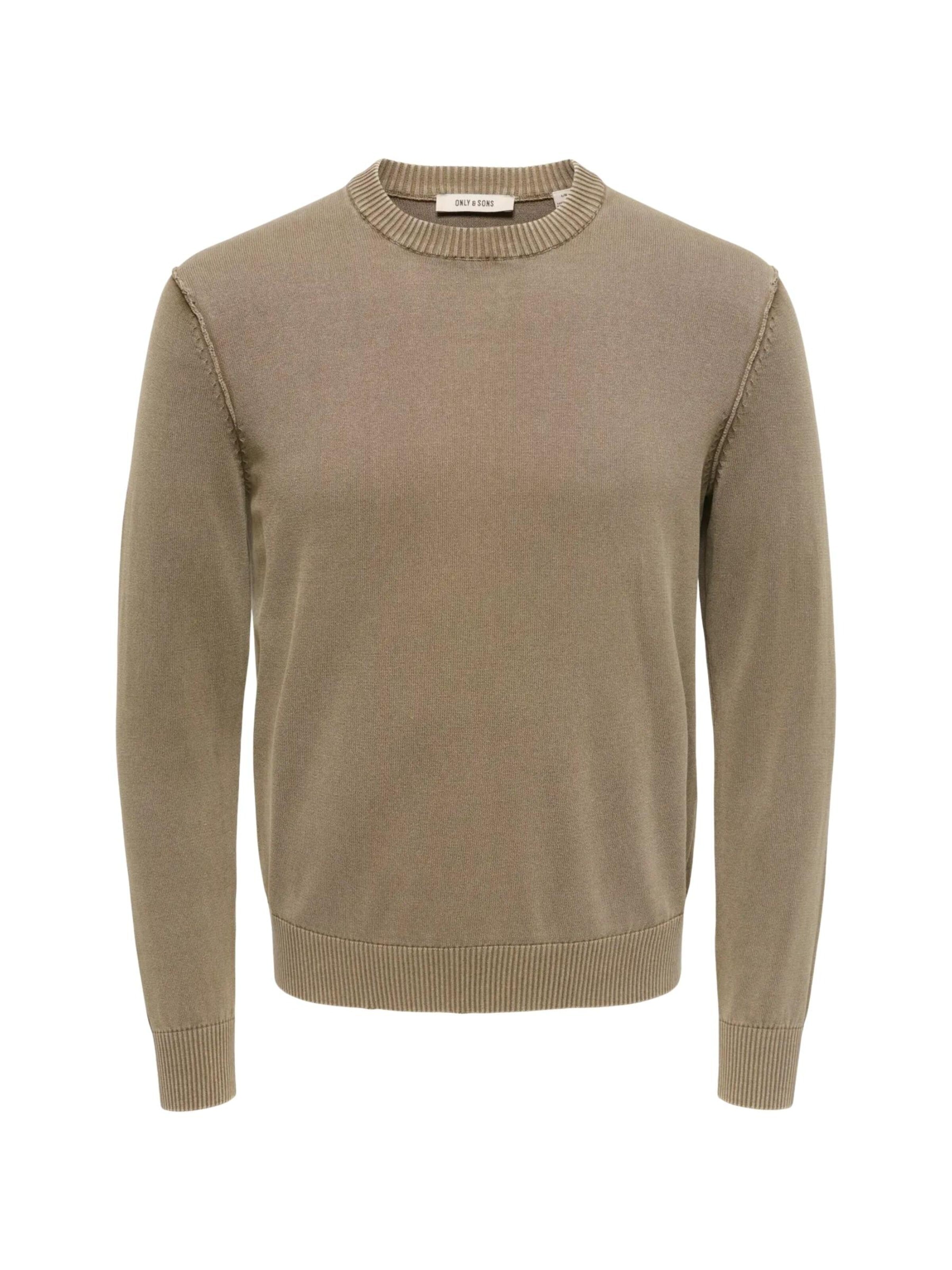 Only & Sons Pullover‌‌ in Beige: Vorderseite