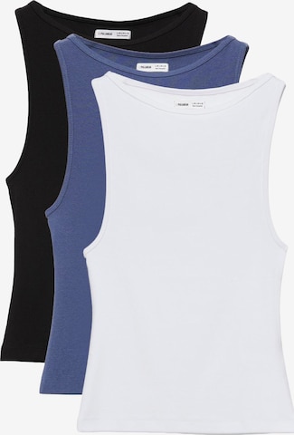 Pull&Bear Toppi värissä sininen: etupuoli