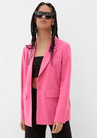 QS - Blazer en rosa: frente