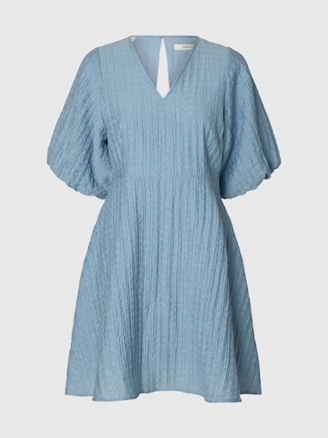 SELECTED - Vestido en azul