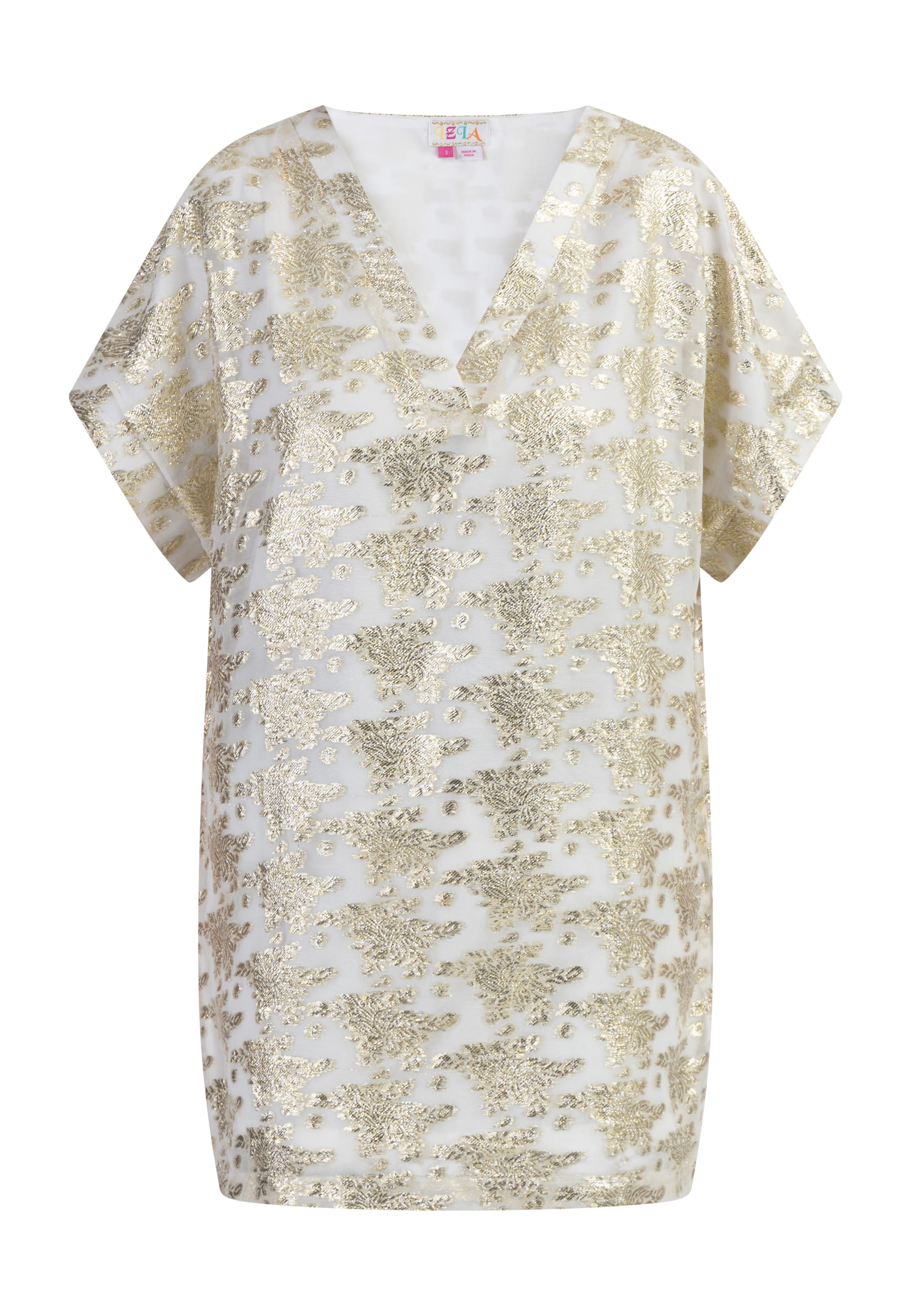 IZIA Τουνίκ 'Gaya' σε λευκό: μπροστά