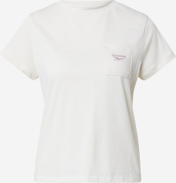 Reebok Shirt in White: front