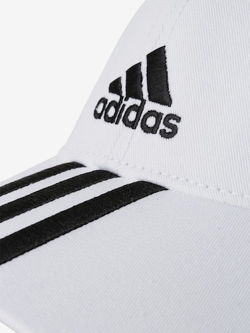 ADIDAS SPORTSWEAR Athletic Cap 'Baseball 3-Stripes ' in White