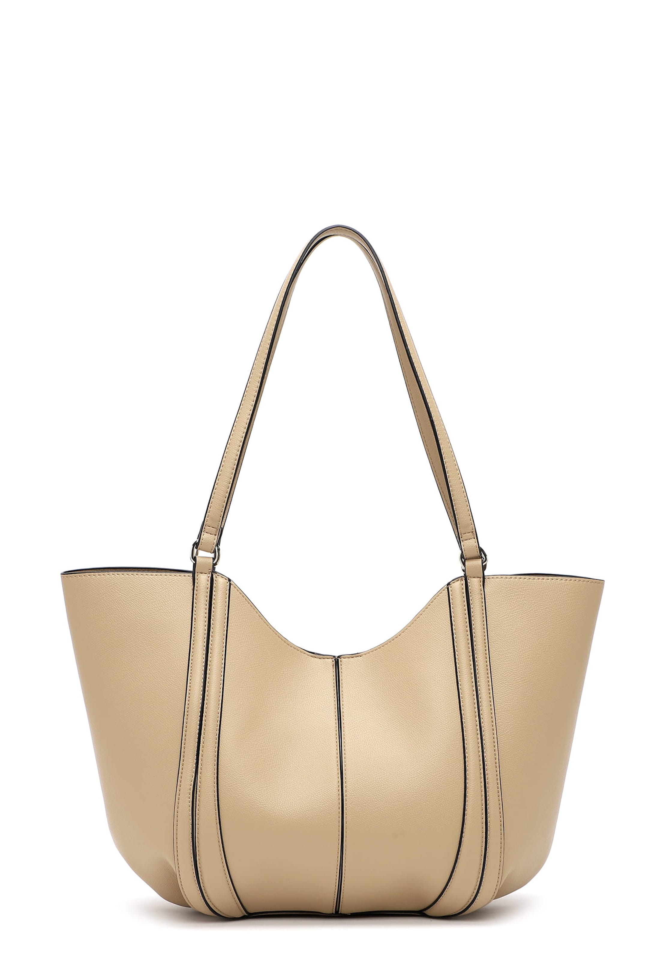 Cabas ' Levke ' Emily & Noah en beige : devant