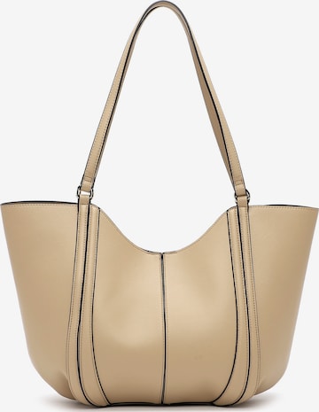 Cabas ' Levke ' Emily & Noah en beige : devant