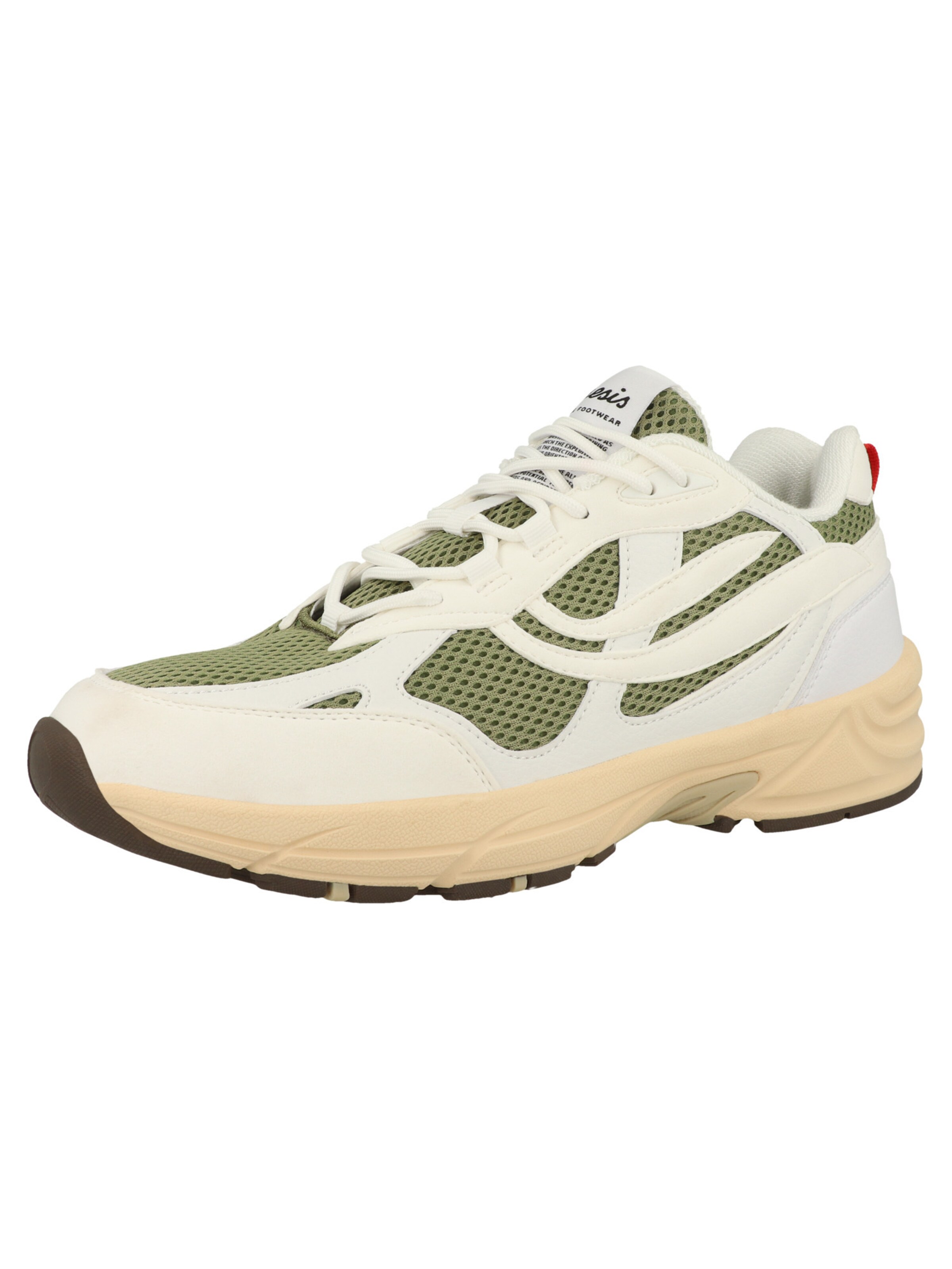 Baskets basses 'G-Eco`99' GENESIS en blanc : devant