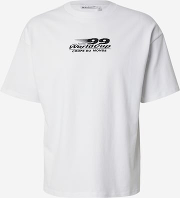 WEEKDAY Тениска 'Great' в бяло: отпред