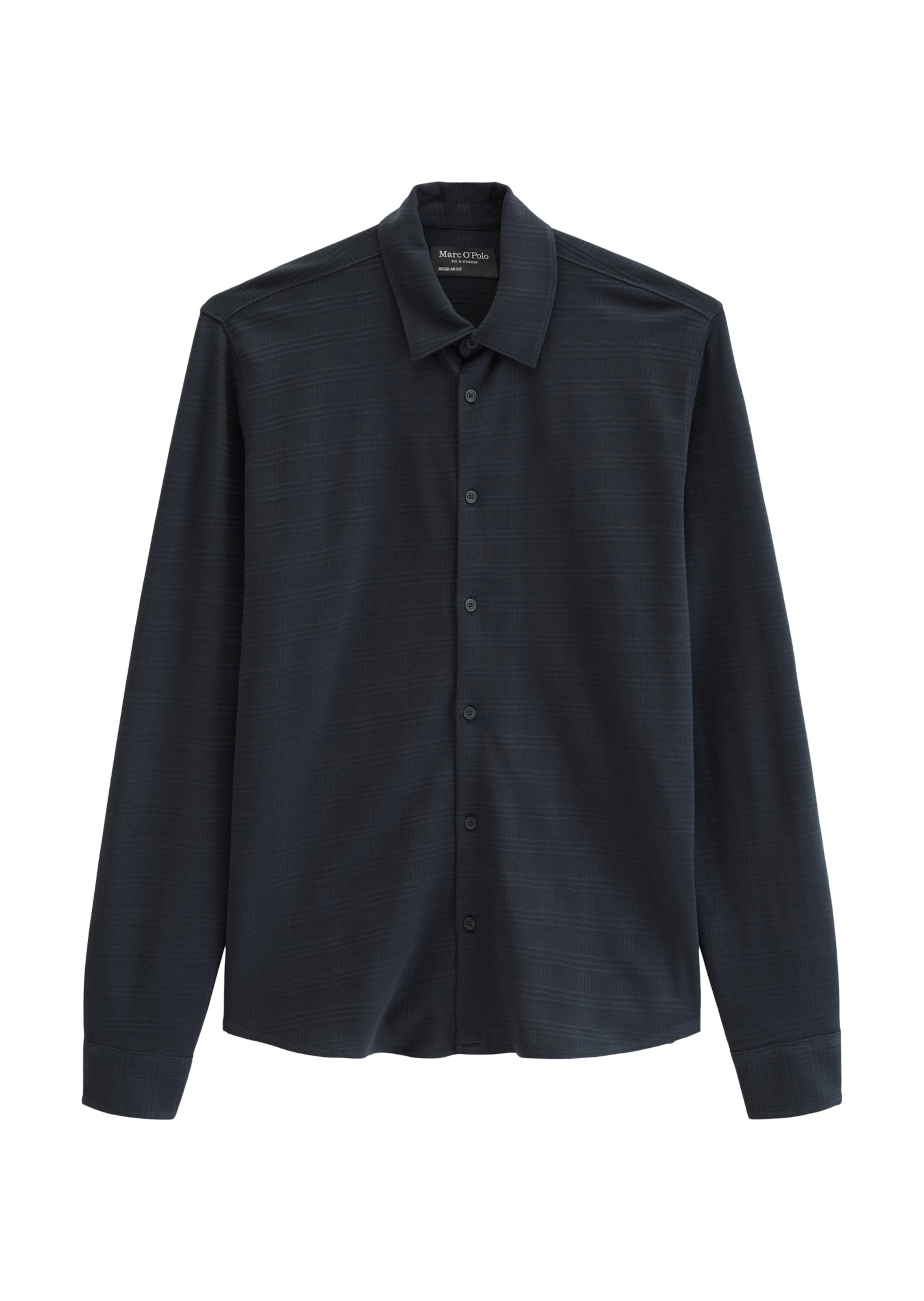 Marc O'Polo Regular fit Button Up Shirt in Blue: front