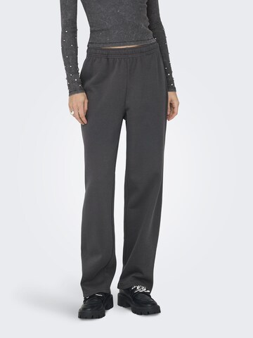 Loosefit Pantalon ONLY en gris : devant