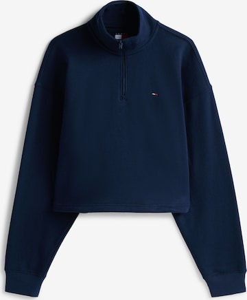 mėlyna Tommy Jeans Megztinis be užsegimo: priekis