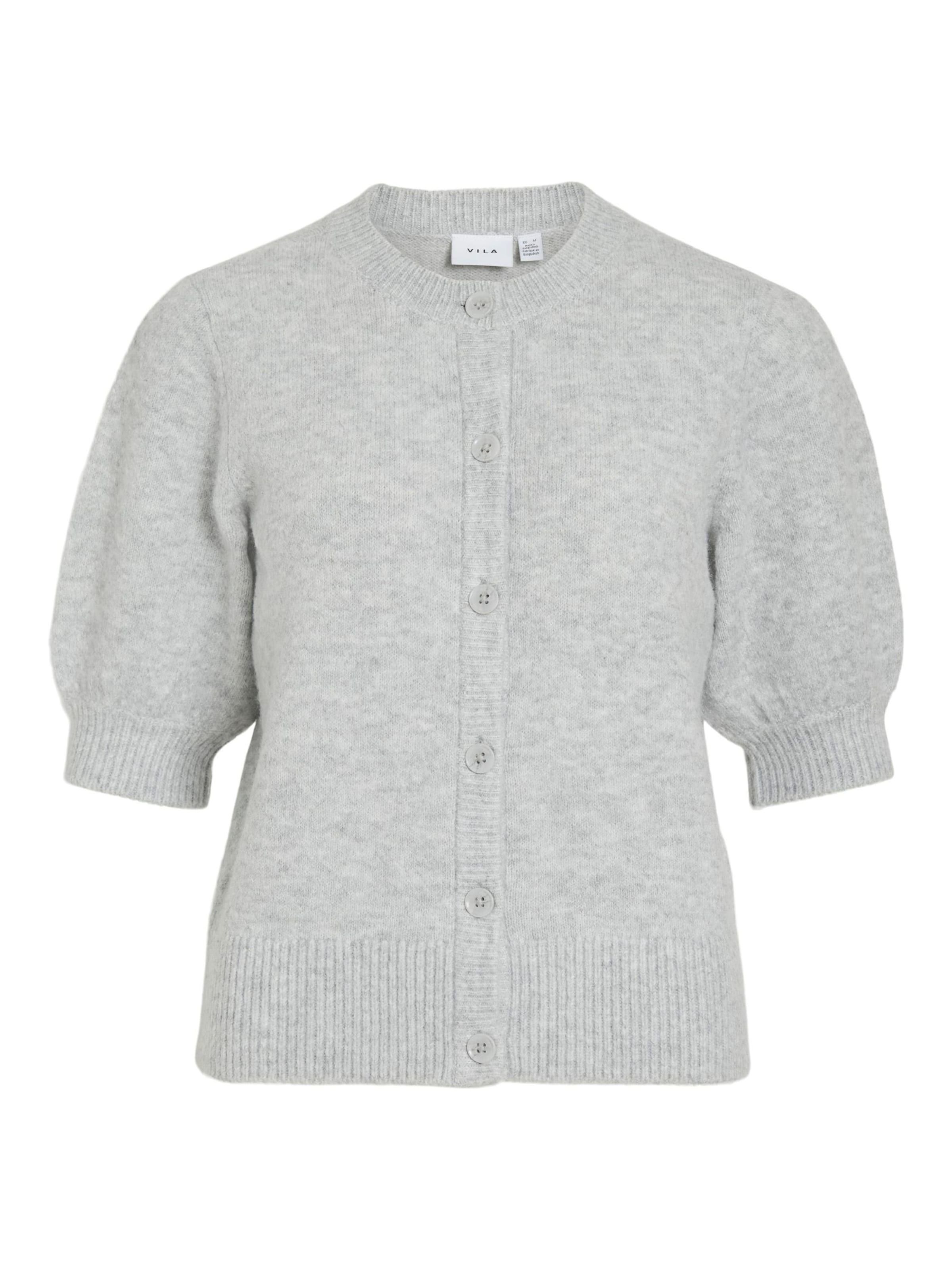 VILA - Cárdigan 'VIELLIE' en gris: frente