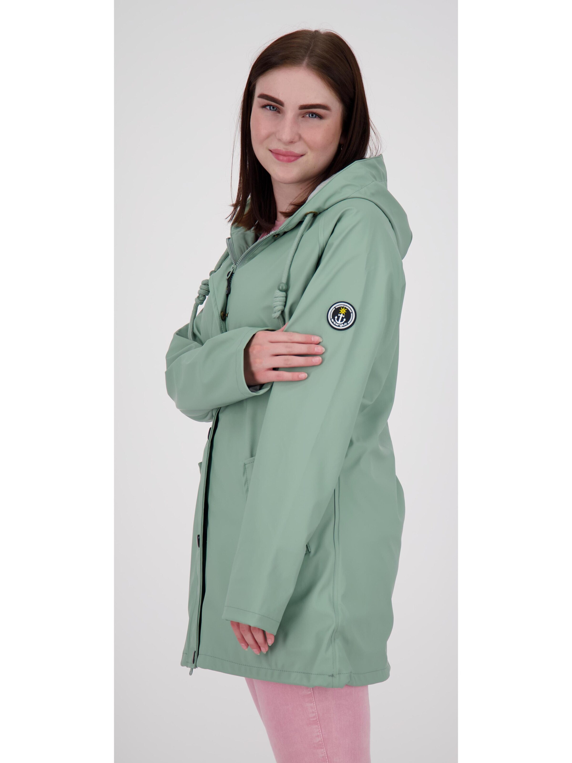 ankerglut Raincoat 'Friesennerz HEAVN WMN' in Green
