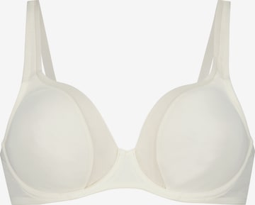 Hunkemöller T-shirt Bra in White: front