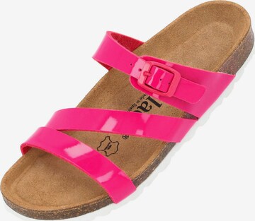 Palado Mules 'Ikaria' in Pink: front