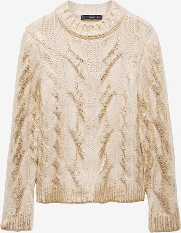 MANGO Pullover 'Dora' in Beige: predná strana