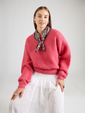 AMERICAN VINTAGE Pullover 'NIBY' i rød: forside