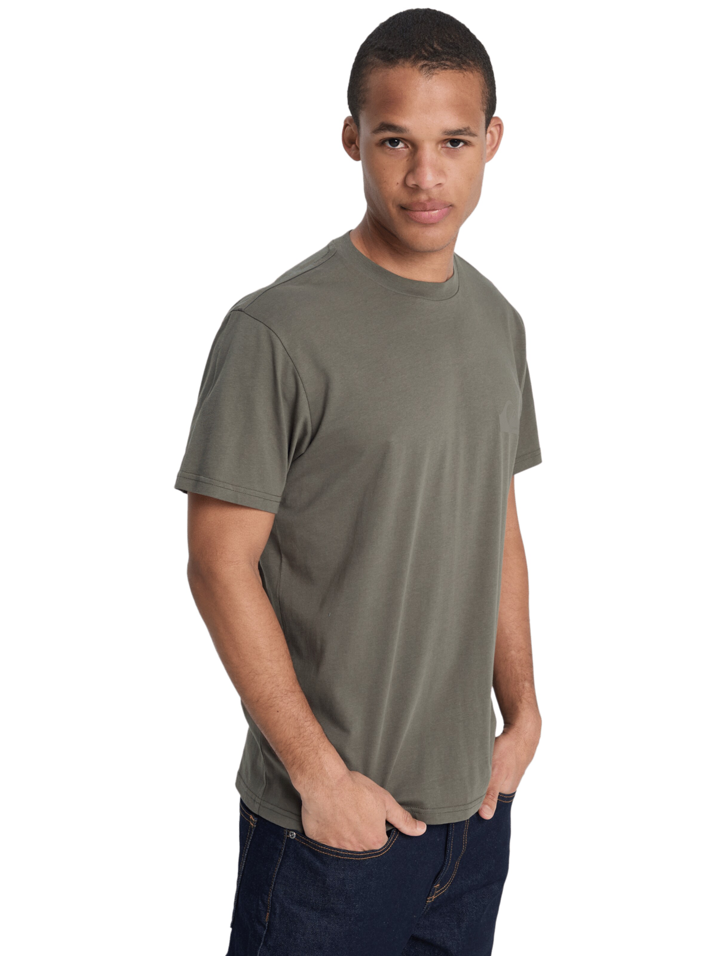 QUIKSILVER T-Shirt 'Ev' in Grün