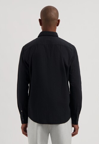 Dstrezzed Regular Fit Hemd in Schwarz